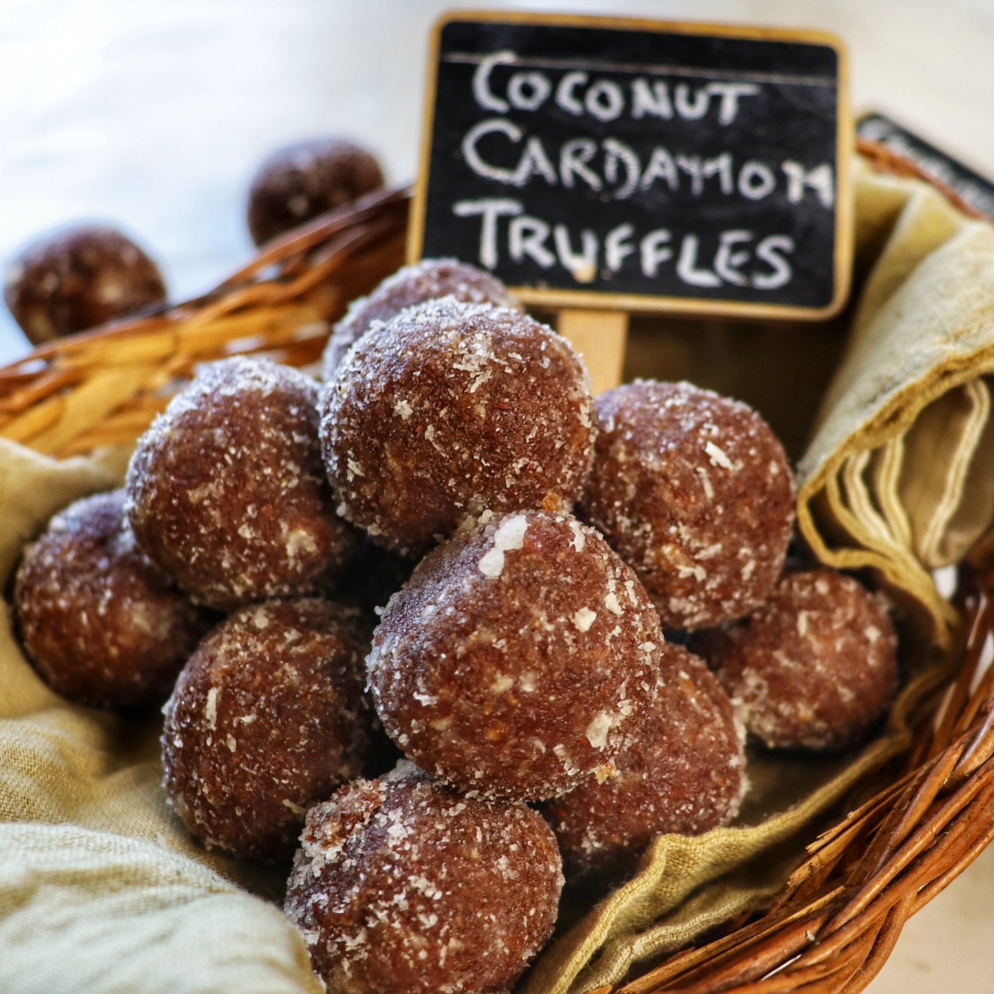 Coconut Cardamom Bliss Truffle | Premium Gift Boxes | Sugar-free, Gluten-free & Plant-based