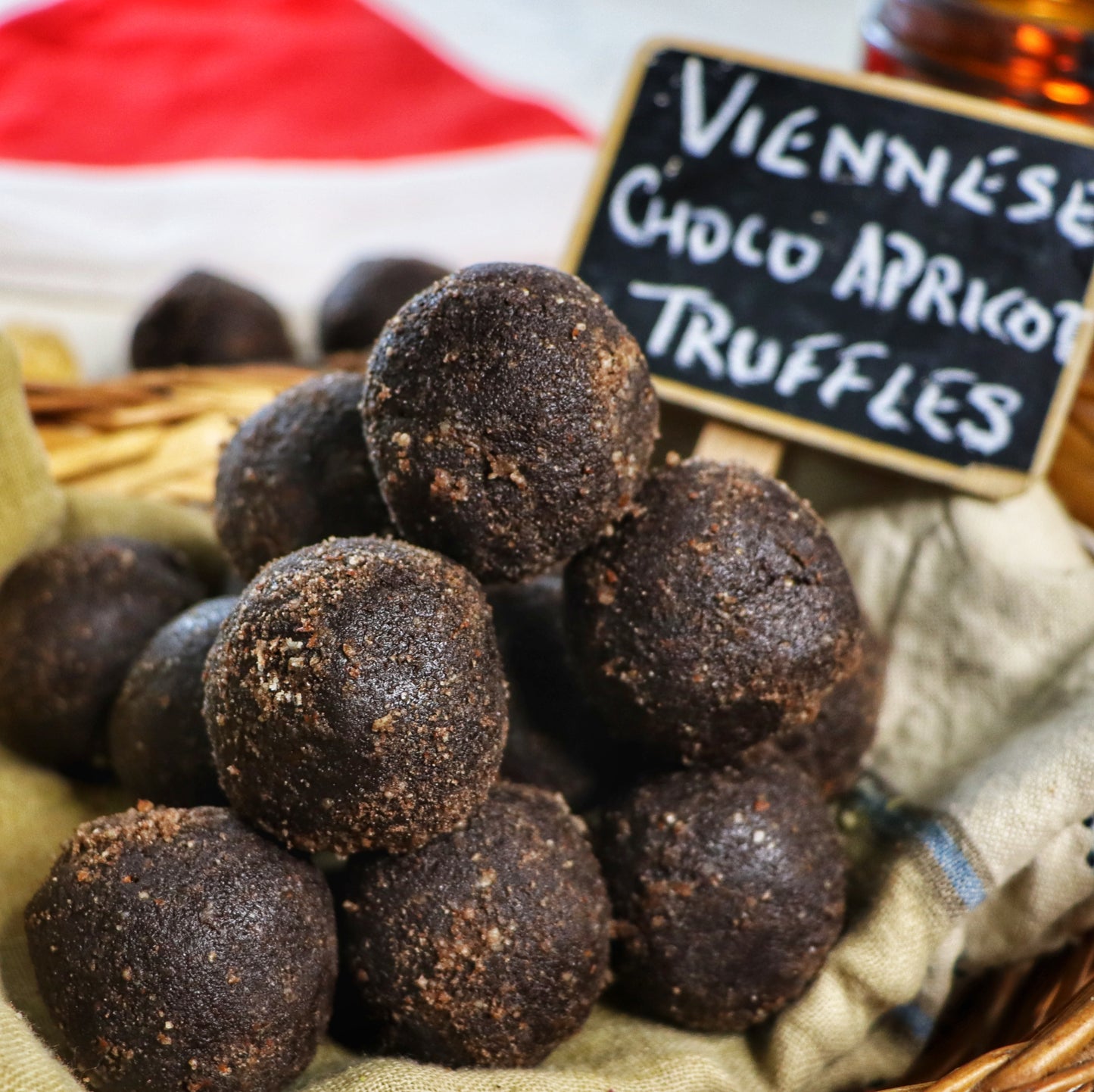 Viennese Sachertorte Chocolate & Apricot Truffles | Premium Gift Boxes | Sugar-free, Gluten-free & Plant-based