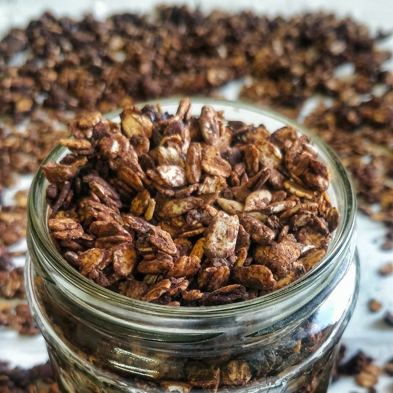 Granola - Dark Chocolate and Orange | Gluten-free, Diabetic Friendly & Plant-based