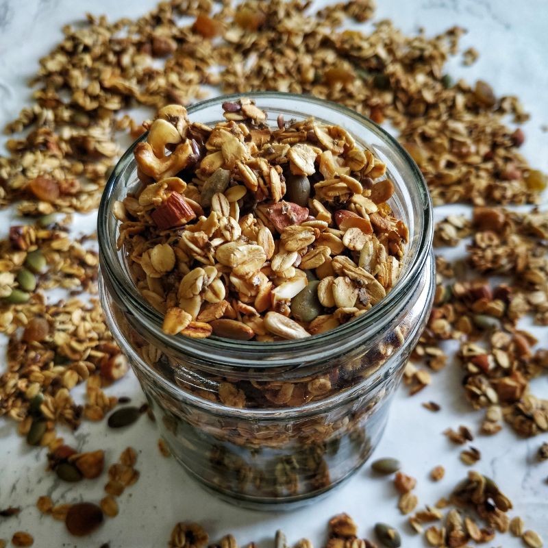 Granola - Dry Fruit and Nut | Gluten-free, Diabetic Friendly & Plant-based