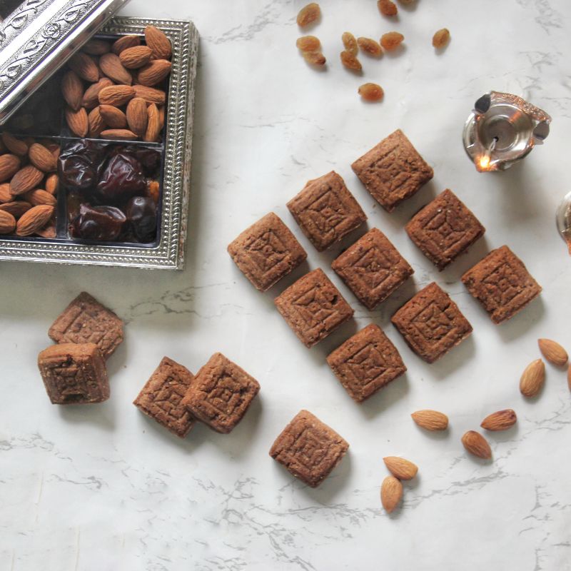 Almond Butter Cookies | Gluten-free, Sugar-free, Wholegrain & Plant-based