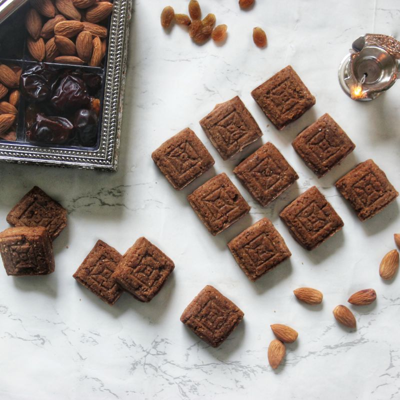 Almond Butter Cookies | Gluten-free, Sugar-free, Wholegrain & Plant-based