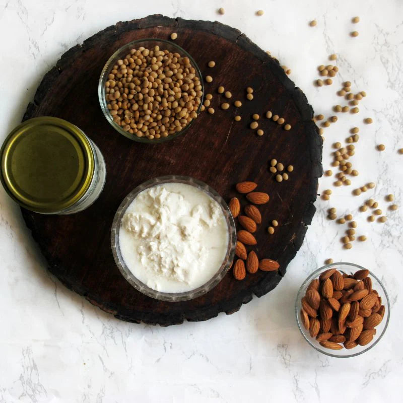 Soy and Almond Curds Subscription - Delivered in Glass Bottles