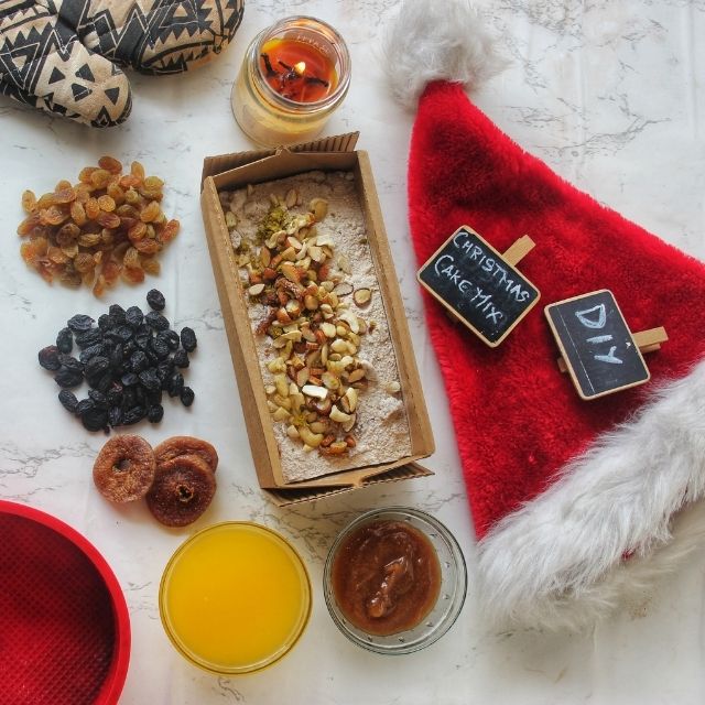 Christmas Cake Mix (For 550g Cake) | Plant-based & Sugar-free