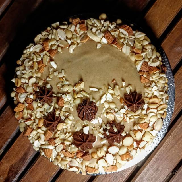 Caramel Chocolate Cake with Nuts (600g) - Sampoorna Ahara - Healthy Food, Tasty Food