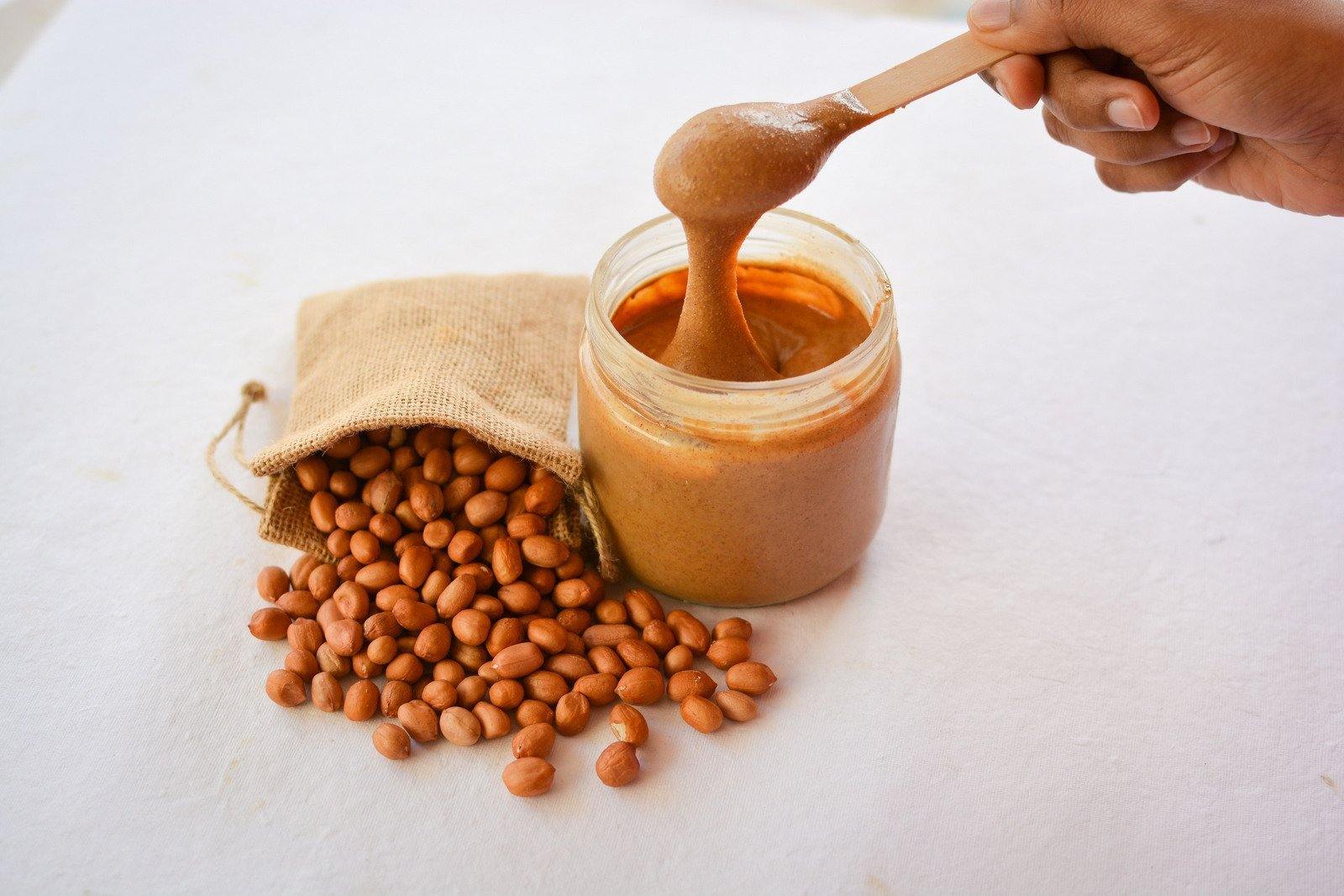 Sugar-free Peanut butter - Organic, Slow-roasted, Creamy - Sampoorna Ahara - Healthy Food, Food Delivery, Food Order Online, Healthy Snacks, Healthy Breakfast, Sourdough Breads, Sugar-free Desserts