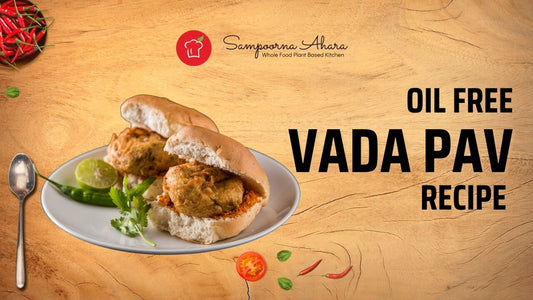 Oil Free Vada Pav Recipe