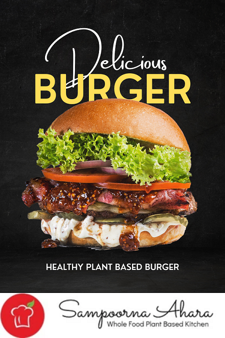 Sampoorna Ahara Plant Based Burger
