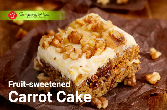 Fruit-sweetened Carrot Cake