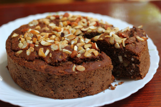 Christmas Cake - Delicious, alcohol-free, sugar-free fruit cake