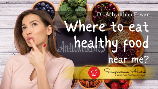 Where to eat healthy food near me?