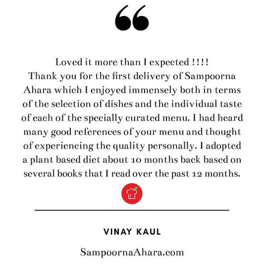 It Only Takes a Spark | Sampoorna Ahara - Healthy Food, Tasty Food