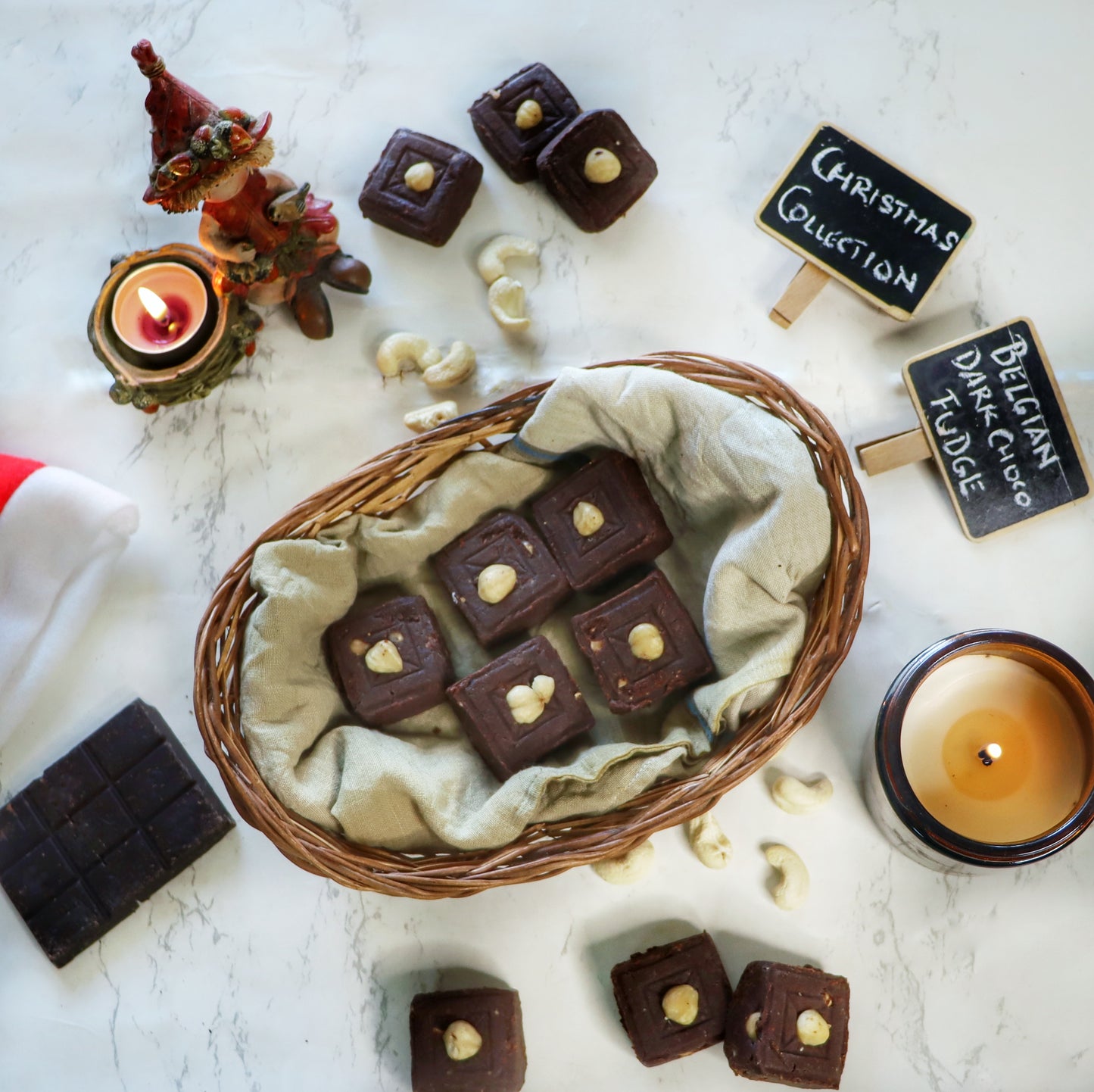 Belgian Dark Chocolate Fudge | Premium Gifting Pack | Sugar-free, Gluten-free & Plant-based