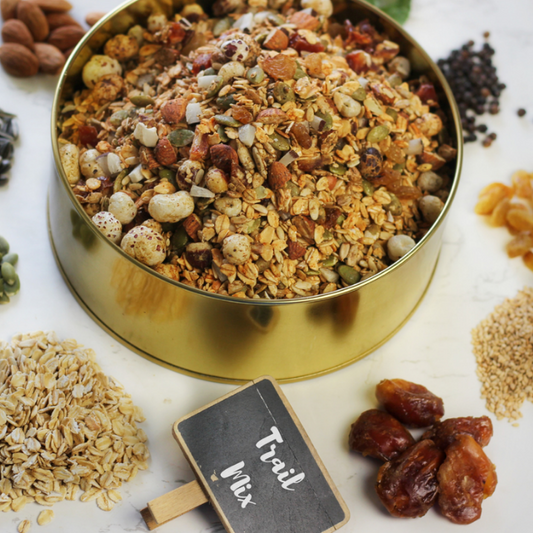 Nuts and Seeds Mix Spicy Sweet with Makhana | Crunchy & Delicious | Oil-free, Baked not Fried