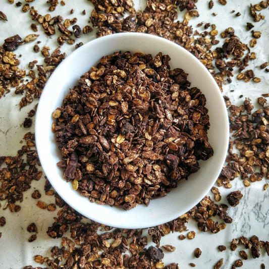Granola - Dark Chocolate and Orange | Gluten-free, Diabetic Friendly & Plant-based