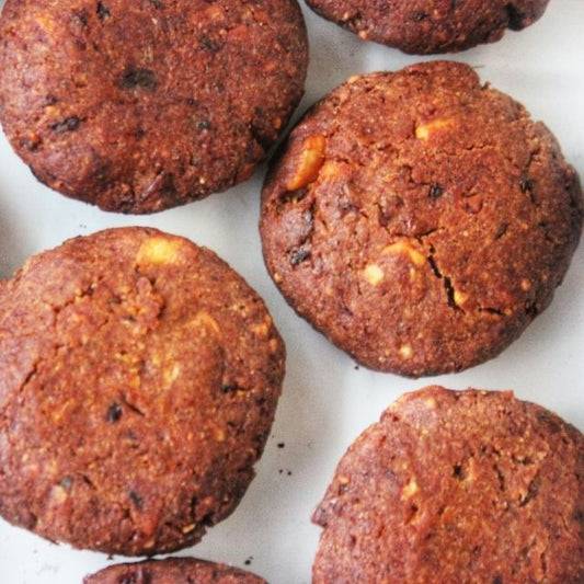 Date and Walnut Cookies | Sugar-free, Wholegrain & Plant-based