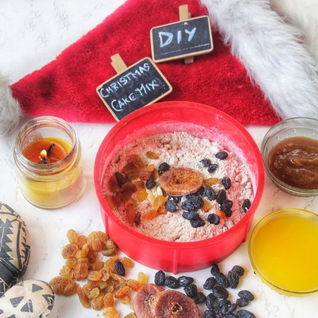Christmas Cake Mix (For 550g Cake) | Plant-based & Sugar-free
