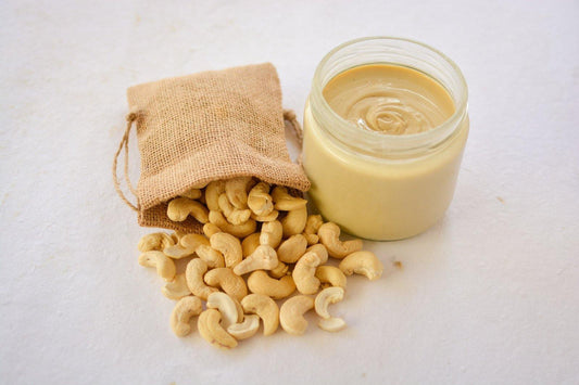 Creamy 100% Cashew Butter (300g) - Sampoorna Ahara - Healthy Food, Food Delivery, Food Order Online, Healthy Snacks, Healthy Breakfast, Sourdough Breads, Sugar-free Desserts