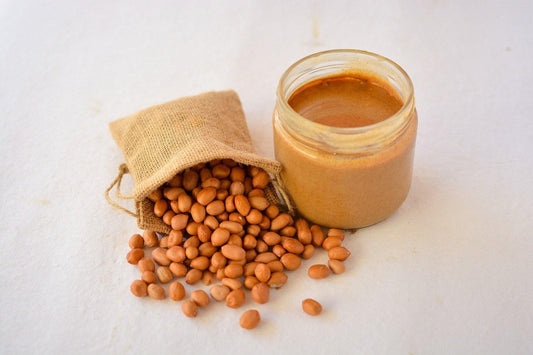 Sugar-free Peanut butter - Organic, Slow-roasted, Creamy - Sampoorna Ahara - Healthy Food, Food Delivery, Food Order Online, Healthy Snacks, Healthy Breakfast, Sourdough Breads, Sugar-free Desserts